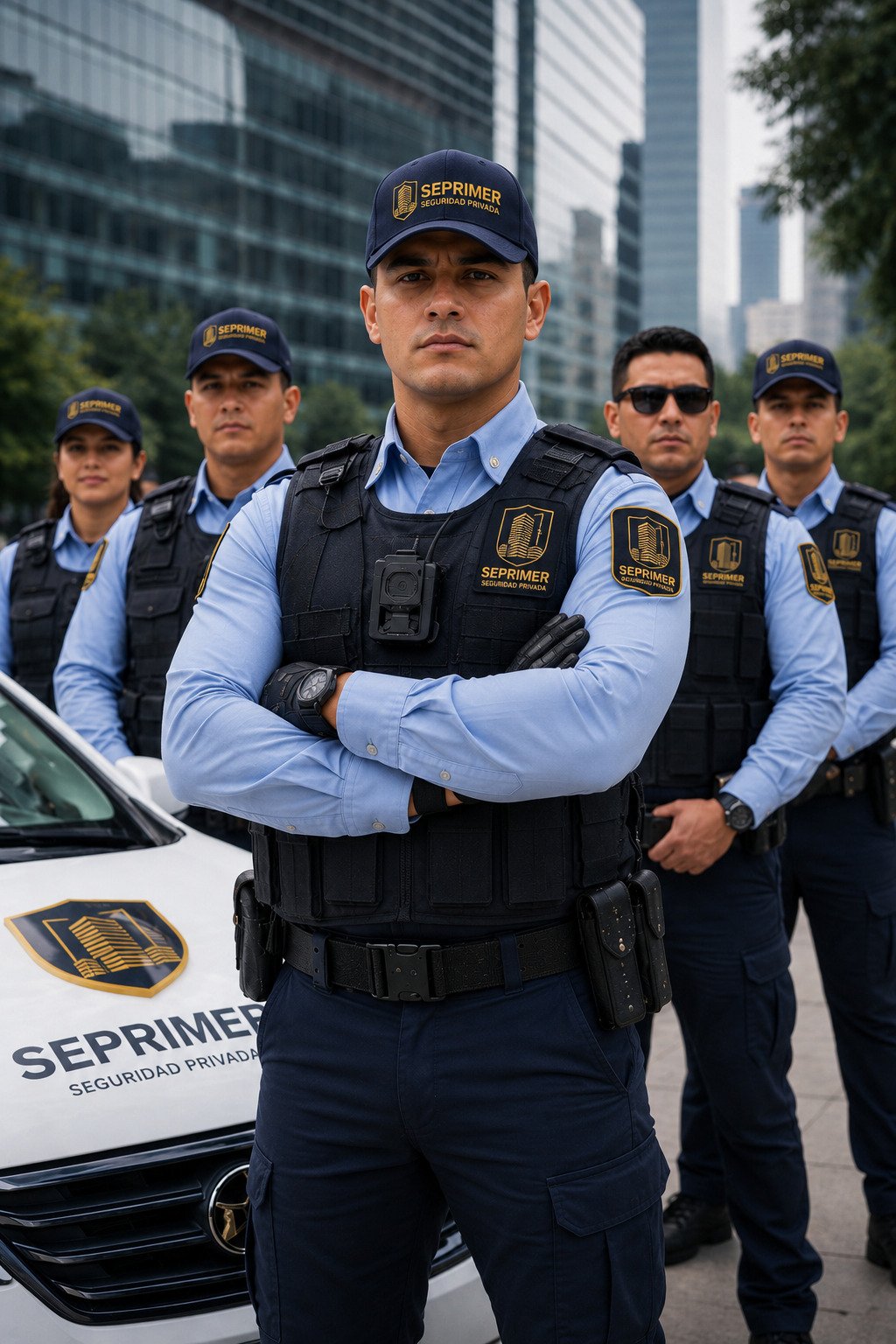 Equipo de seguridad privada SEPRIMER en Ciudad de México